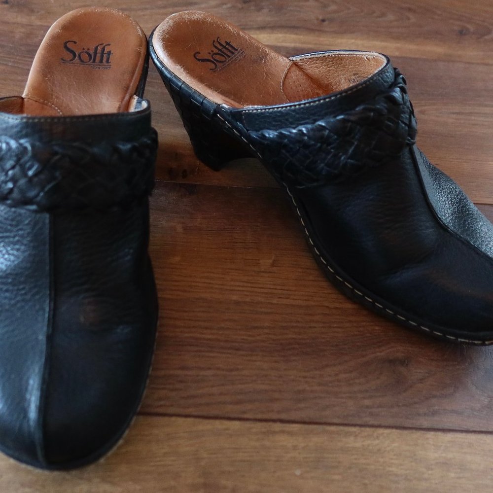 Ladies Shoes Sofft Leon Black 8.5M